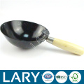 (9168) Lary wooden handle decorative cement bowl